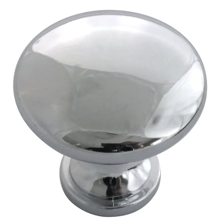 Laurey 1 3/8" Hollow Steel Knob, Polished Chrome 54626
